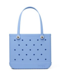 BOGG BAG - Medium Tote Bag - Carolina on My Mind, White Buttons - 15in L x 5in W x 12.5in H - Lightweight, Washable, Durable - All Purpose EVA - for Beach, Pool, Boat, Work, Sports